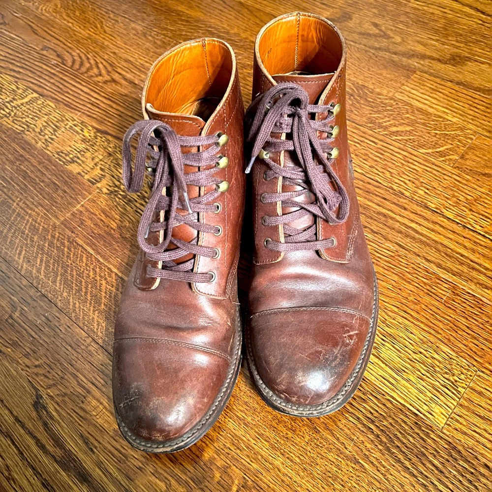 J. Crew Ludlow Dress Boots Men Size 9.